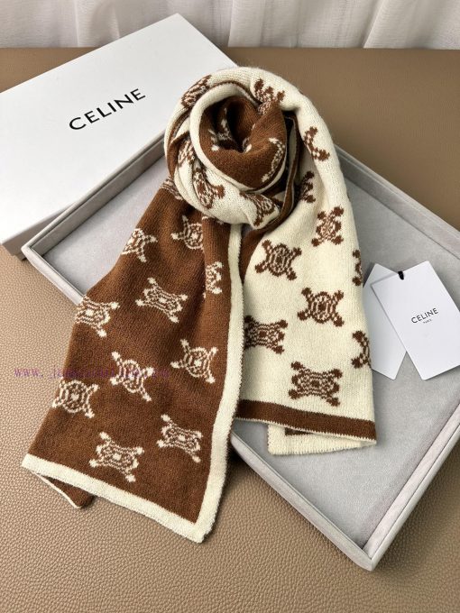 Celine Original 2024 New Knitted Scarf with a low-key luxury feel, top-notch softness, eliteay7to7nc - Image 4