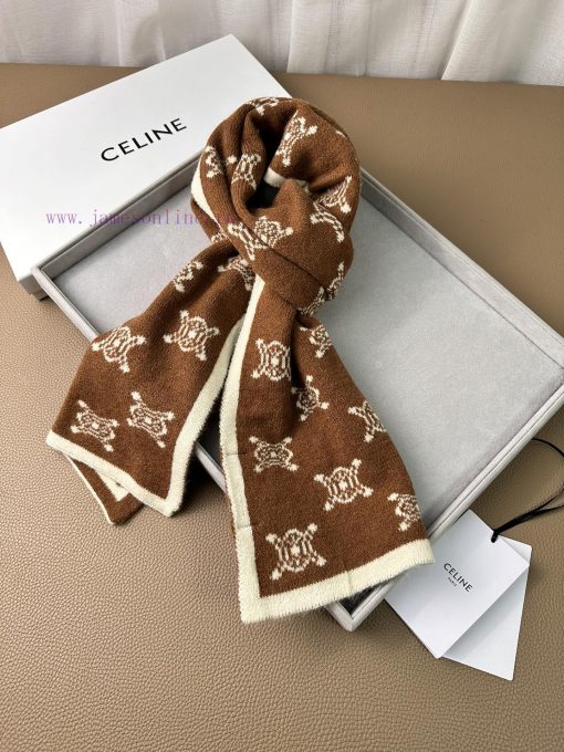 Celine Original 2024 New Knitted Scarf with a low-key luxury feel, top-notch softness, eliteay7to7nc - Image 7