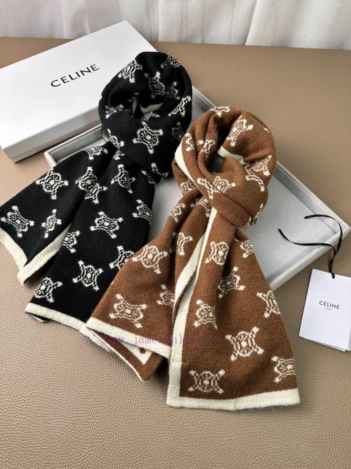 Celine Original 2024 New Knitted Scarf with a low-key luxury feel, top-notch softness, eliteay7to7nc - Image 9