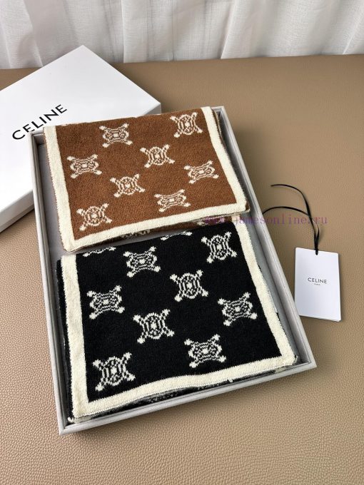 Celine Original 2024 New Knitted Scarf with a low-key luxury feel, top-notch softness, eliteay7to7nc - Image 10