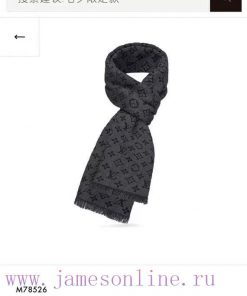 Lv has launched the iconic Mono woven pattern scarf, which is of very, very good quality. Th3alrxwgx