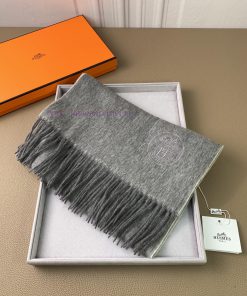 H's double-sided men's cashmere scarf in 3 colors feels like I won't love it anymore The onevhxyycsd