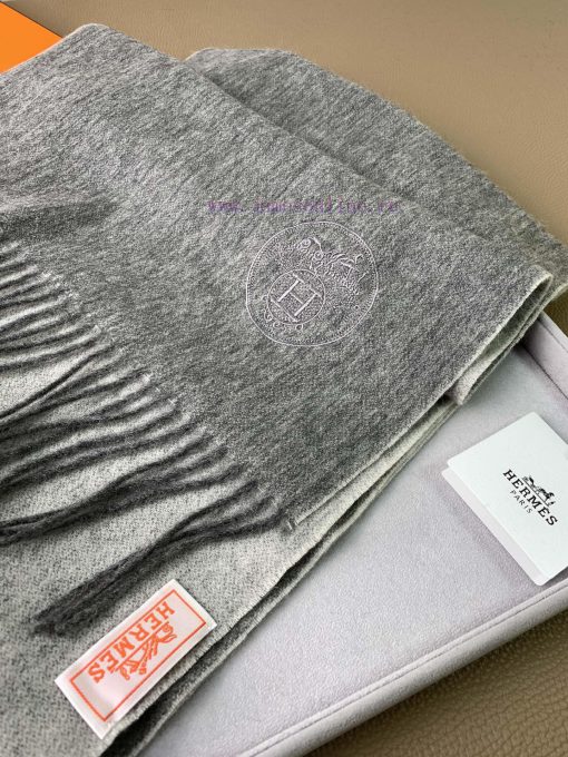 H's double-sided men's cashmere scarf in 3 colors feels like I won't love it anymore The onevhxyycsd - Image 5