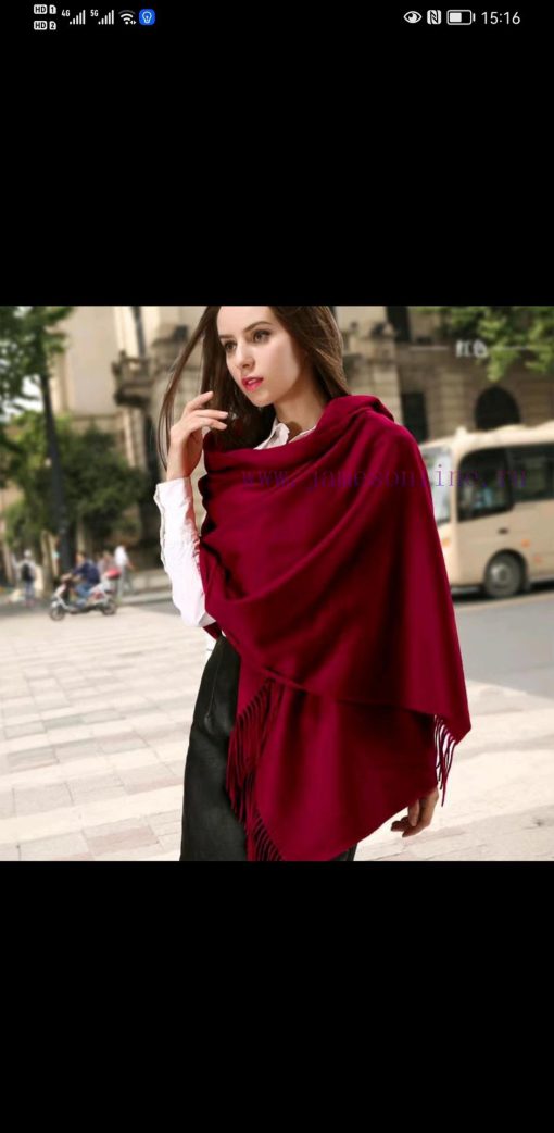 LP wine red directly supplied to France, carefully crafted top-notch cashmere shawl, super t7c0un212