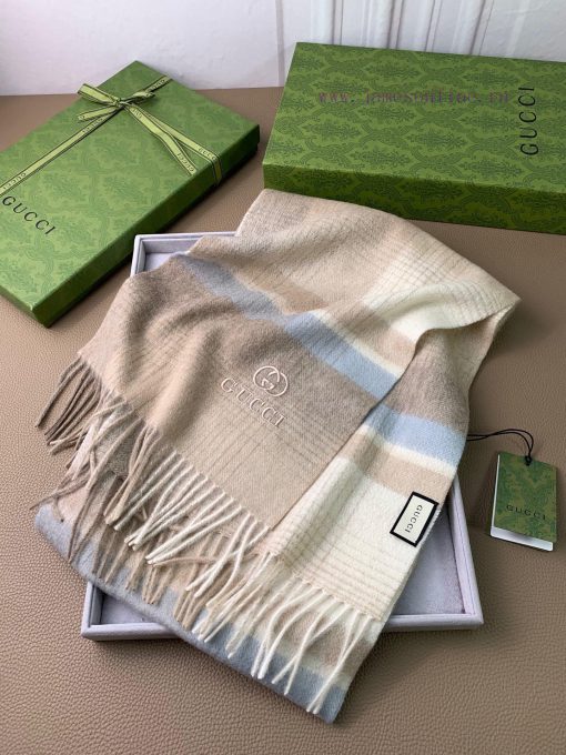 G's men's cashmere scarf is highly praised and kept, a rare high-end men's family welfare. Lht6h1let - Image 3