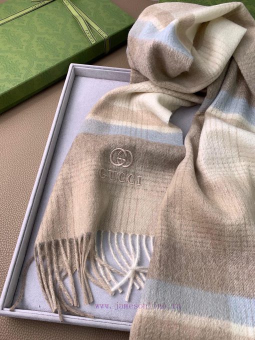G's men's cashmere scarf is highly praised and kept, a rare high-end men's family welfare. Lht6h1let - Image 9