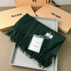 ACNE Embroidered Edition Noble Light Water Ripple Lamb Fleece Shawl Super Beautiful AC is a z6gm18c3
