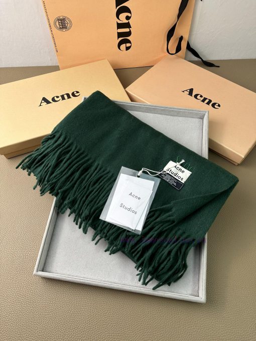 ACNE Embroidered Edition Noble Light Water Ripple Lamb Fleece Shawl Super Beautiful AC is a z6gm18c3
