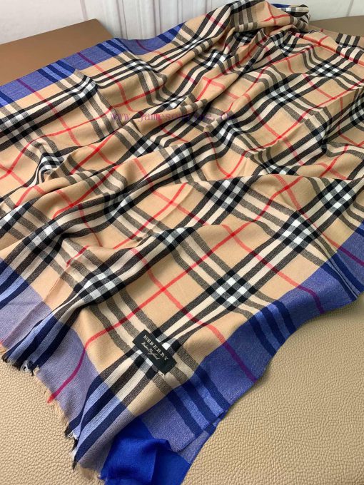 B's cashmere printed long scarf is pure Kashmir cashmere supplied to customers The feel is sru1duvb3 - Image 3