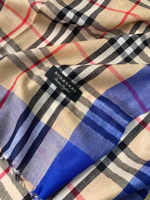 B's cashmere printed long scarf is pure Kashmir cashmere supplied to customers The feel is sru1duvb3 - Image 4