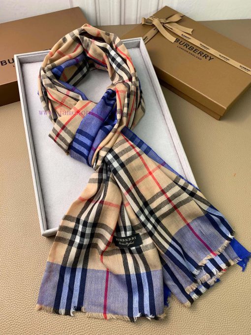 B's cashmere printed long scarf is pure Kashmir cashmere supplied to customers The feel is sru1duvb3 - Image 10