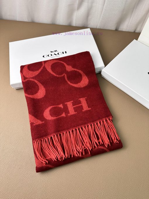 The classic C logo double-sided shawl of Coach by Coach is also so beautiful, not only in tebn9v1q6c - Image 3