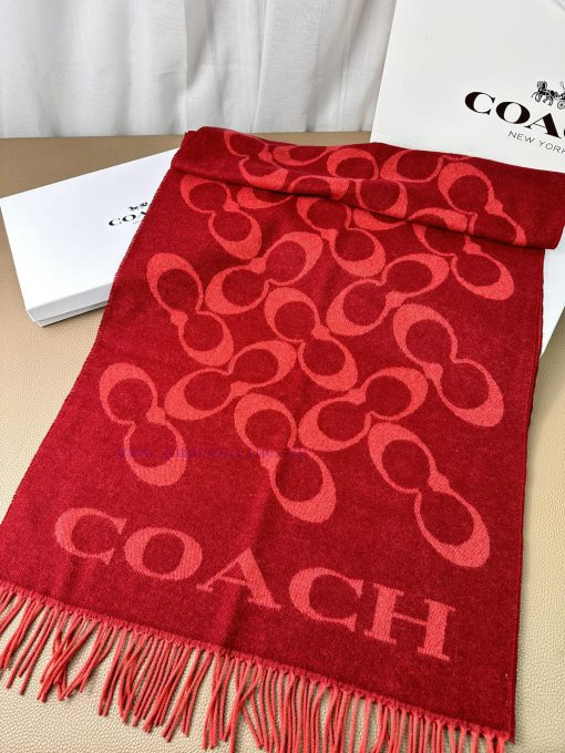 The classic C logo double-sided shawl of Coach by Coach is also so beautiful, not only in tebn9v1q6c - Image 6