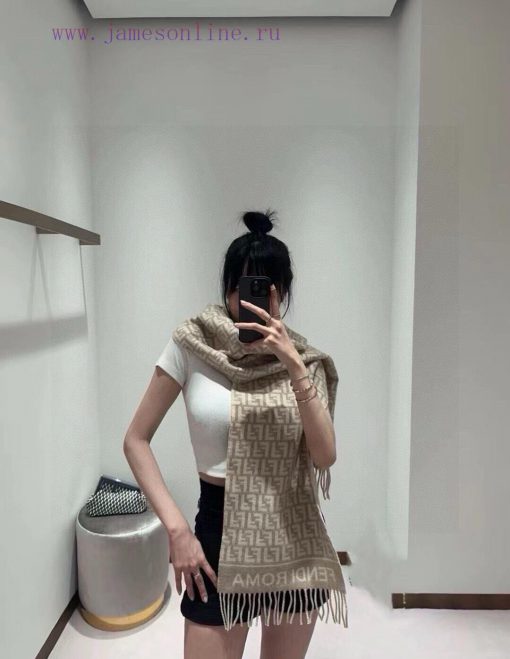 Fendi's most popular scarf this year is being snapped up all over the world. It is a limitedwx6h7ius
