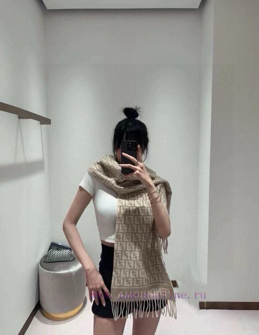 Fendi's most popular scarf this year is being snapped up all over the world. It is a limitedwx6h7ius - Image 2
