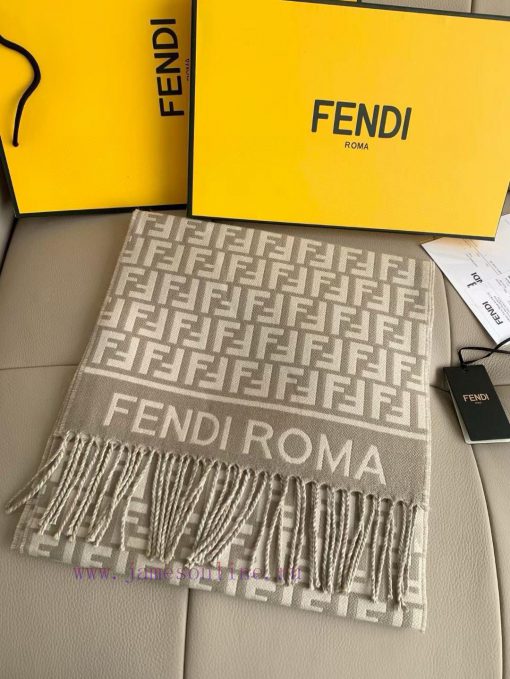 Fendi's most popular scarf this year is being snapped up all over the world. It is a limitednsh87dxg - Image 2