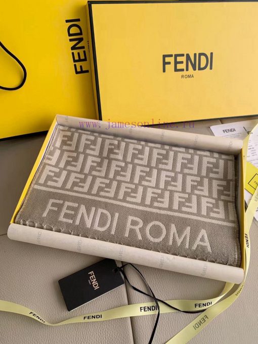 Fendi's most popular scarf this year is being snapped up all over the world. It is a limitednsh87dxg - Image 8