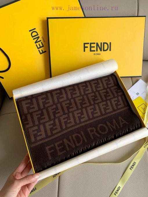 Fendi's most popular scarf this year is being snapped up all over the world. It is a limitedhiv129ow - Image 8