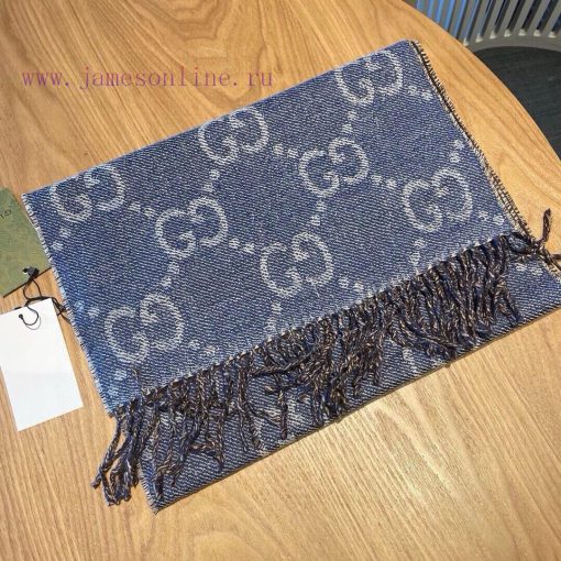 Gucci's new scarf, unisex ️ This contrasting color is really classic, with a texture that doh7aua4xd - Image 4