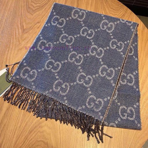 Gucci's new scarf, unisex ️ This contrasting color is really classic, with a texture that doh7aua4xd - Image 5