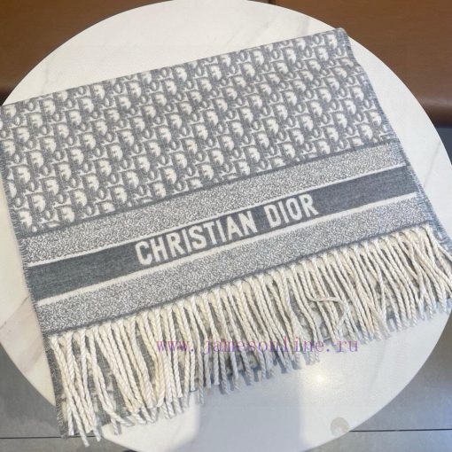 D Yazhi long scarfFabric cashmereSize 200 * 45Color: black gray, gray whiteThis wool blend slcr9c1vg - Image 4