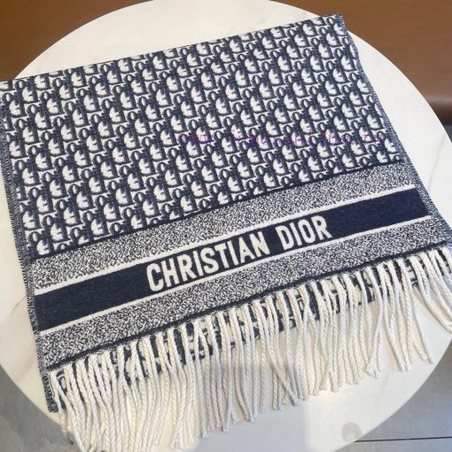 D Yazhi long scarfFabric cashmereSize 200 * 45Color: black gray, gray whiteThis wool blend sc7qq5lqw - Image 4