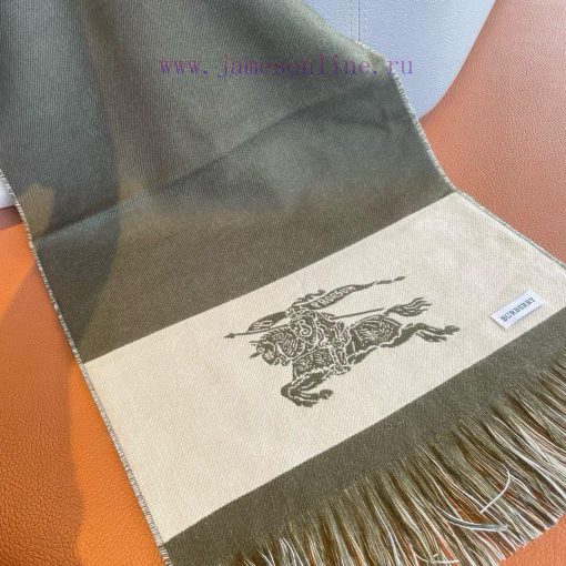 Burberry's new double-sided long scarf is on the rise! The top-notch double-layer color weavdbm4irkf - Image 6