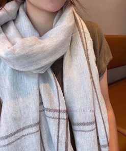 The authentic fragrance series features Chanel style patterned scarves, shawls, and fashiona6tl1leny