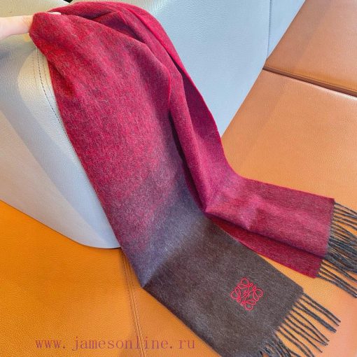 ▪Loewe   Luoyiwei gradient scarf, exquisite and gentle color matching, super infatuated wi1p87g7kk - Image 8