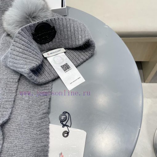 Mongkou Wool Set Hat - With Fox Hair Ball Classic Set Hat Scarf Warm and Super Comfortable~Wcgocysmo - Image 10