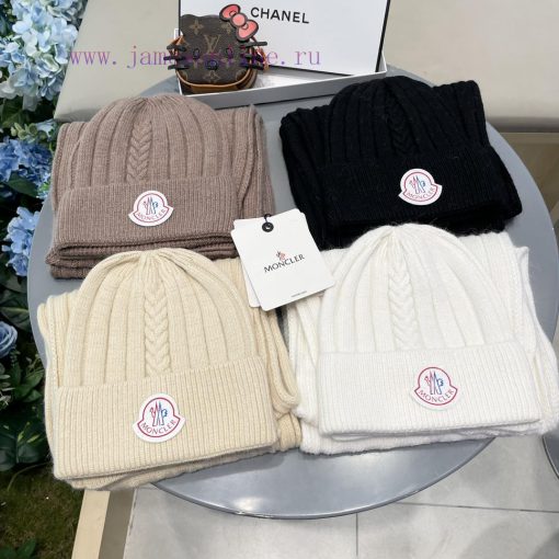Mongolian wool set hat classic set hat scarf 70% wool 30% rabbit hair warm and super comfortsdreztsl - Image 2