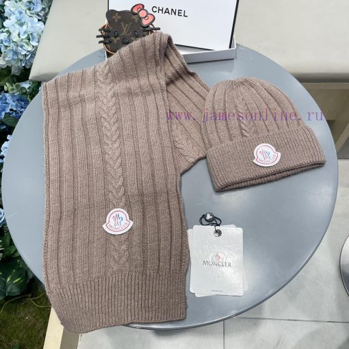 Mongolian wool set hat classic set hat scarf 70% wool 30% rabbit hair warm and super comfortsdreztsl - Image 4