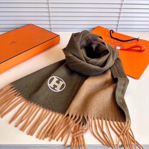 The official website has the same water ripple water cashmere Herm è s scarf, and you shouldjh12963f - Image 7
