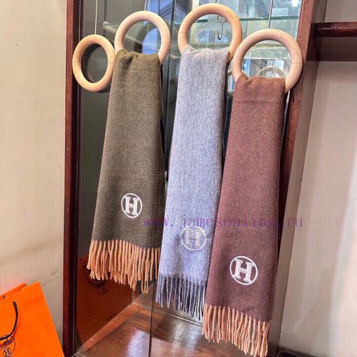 The official website has the same water ripple water cashmere Herm è s scarf, and you shouldjh12963f - Image 8