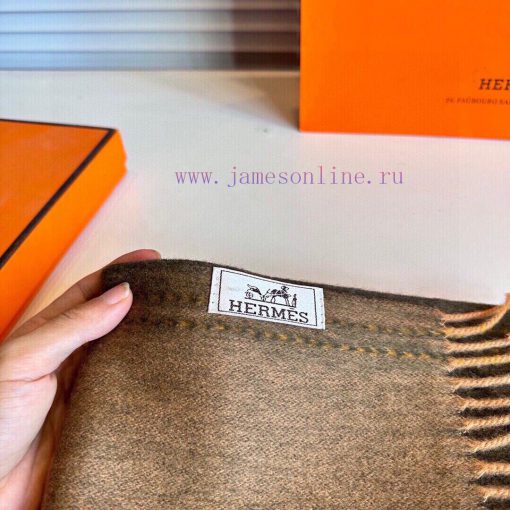 The official website has the same water ripple water cashmere Herm è s scarf, and you shouldjh12963f - Image 10