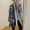 The acne large letter shawl is the hottest item of the year, produced by the original factorj4br3pgx