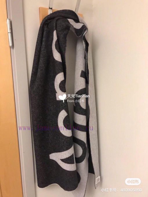 The acne large letter shawl is the hottest item of the year, produced by the original factorvqcctvod - Image 3