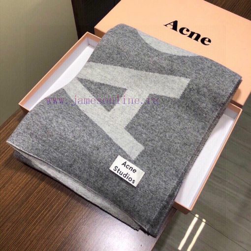 The acne large letter shawl is the hottest item of the year, produced by the original factor9k07zq1e - Image 4