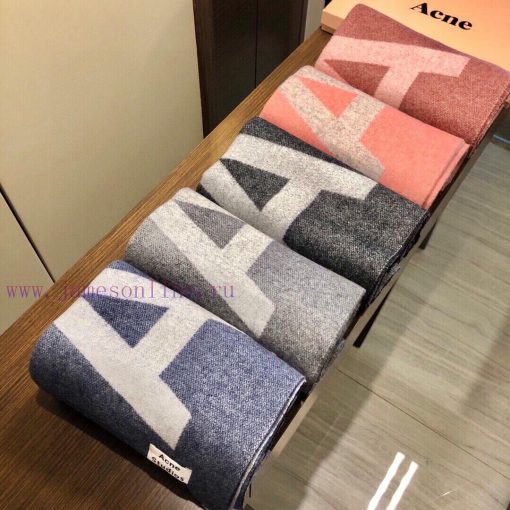 The acne large letter shawl is the hottest item of the year, produced by the original factor0gepjcyf - Image 4