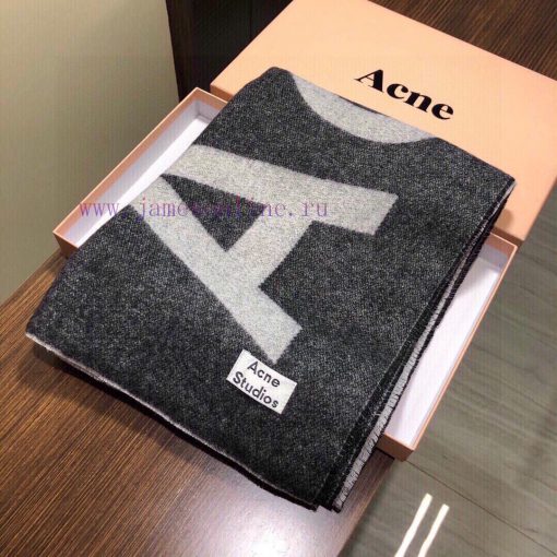 The acne large letter shawl is the hottest item of the year, produced by the original factorvqcctvod - Image 4