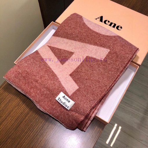 The acne large letter shawl is the hottest item of the year, produced by the original factor0gepjcyf - Image 5