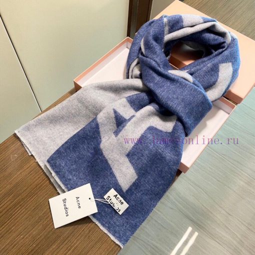 The acne large letter shawl is the hottest item of the year, produced by the original factorj4br3pgx - Image 6