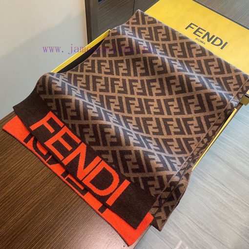 Classic FF letter element scarf, also a fun item just launched ‼ This year's Fendi is also tfrr4p391 - Image 4