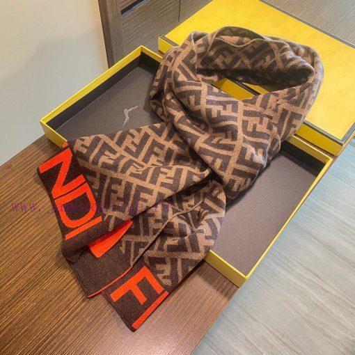 Classic FF letter element scarf, also a fun item just launched ‼ This year's Fendi is also tfrr4p391 - Image 6
