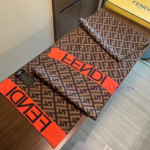 Classic FF letter element scarf, also a fun item just launched ‼ This year's Fendi is also tfrr4p391 - Image 8