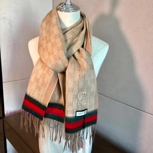 Gucci's very nice scarf~Love the fabric, soft and sticky feel, very soft and delicate, comfo12ukrpgr - Image 10
