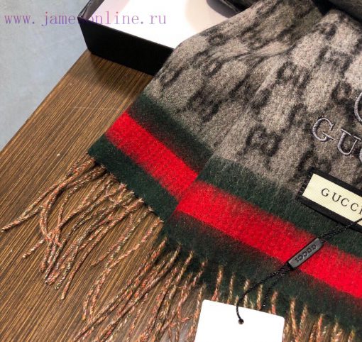 Gucci's very nice scarf~Love the fabric, soft and sticky feel, very soft and delicate, comfojo1qncbs - Image 7