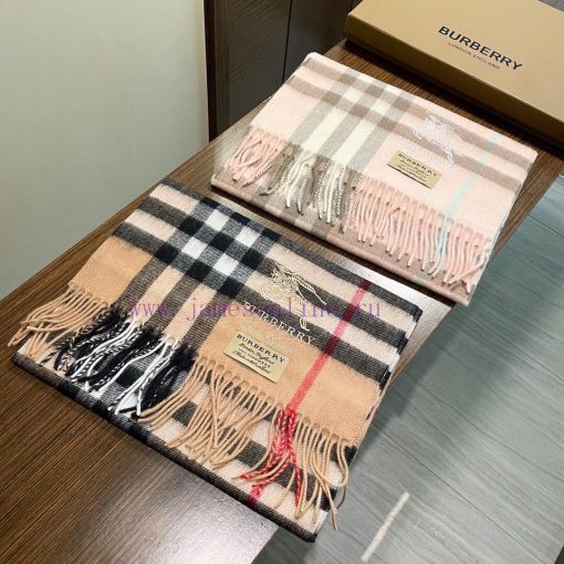𝑩𝑼𝑹𝑩𝑬𝑹𝑹𝒀 Couple Embroidered Cashmere Scarf: Highly praised and kept, a rare high-end men's scqn7wc6p - Image 3