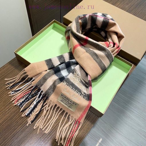 𝑩𝑼𝑹𝑩𝑬𝑹𝑹𝒀 Couple Embroidered Cashmere Scarf: Highly praised and kept, a rare high-end men's scqn7wc6p - Image 7