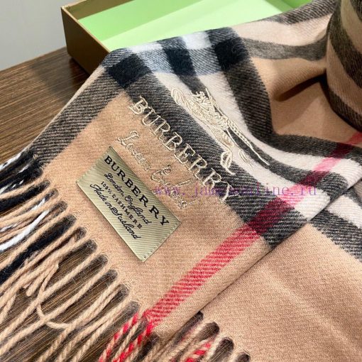 𝑩𝑼𝑹𝑩𝑬𝑹𝑹𝒀 Couple Embroidered Cashmere Scarf: Highly praised and kept, a rare high-end men's scqn7wc6p - Image 9